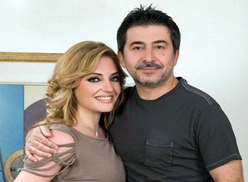 عابد فهد وزوجته زينة يازجي