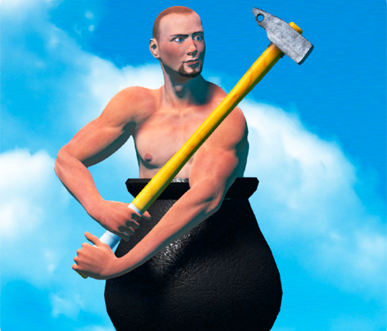 لعبة getting over it
